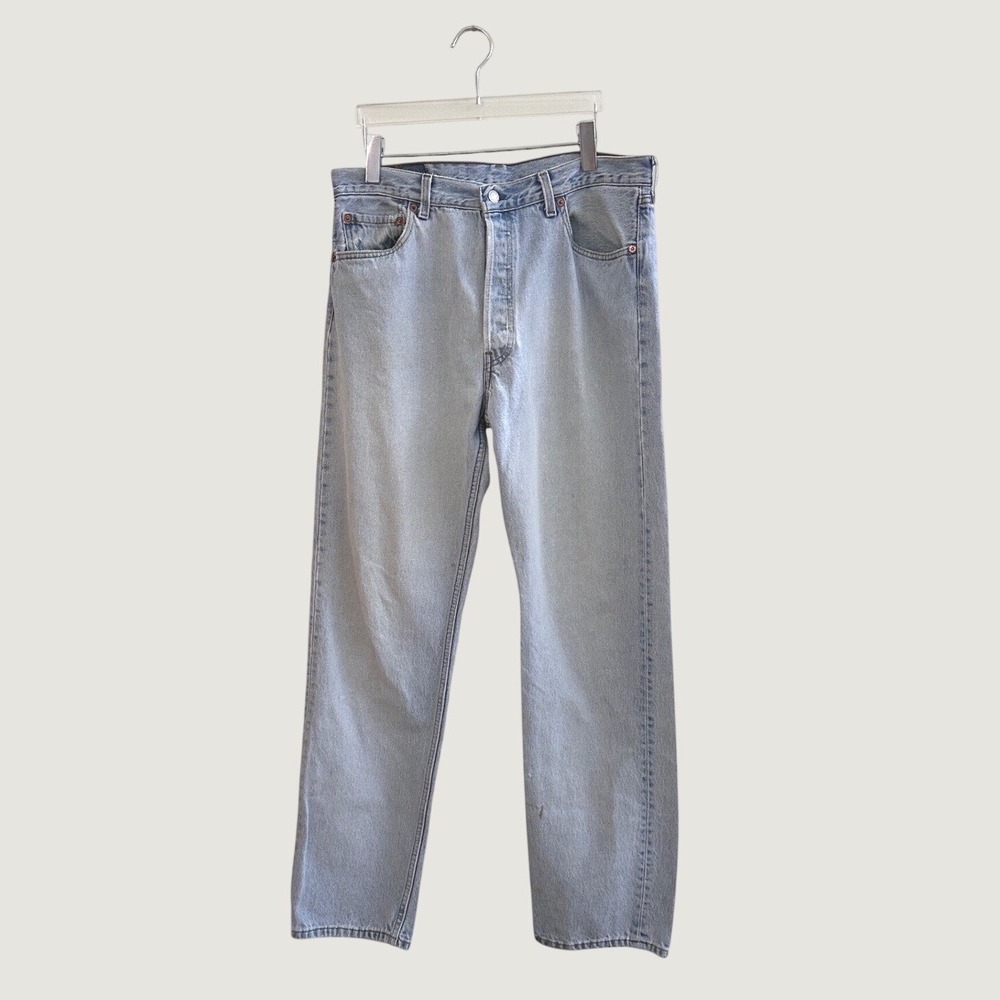 Vintage Classic 1996 Levi's 501 Button-Fly Straight Leg Jeans Mens Size 36 x 34